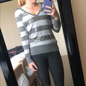 New York & Company sequins blouse